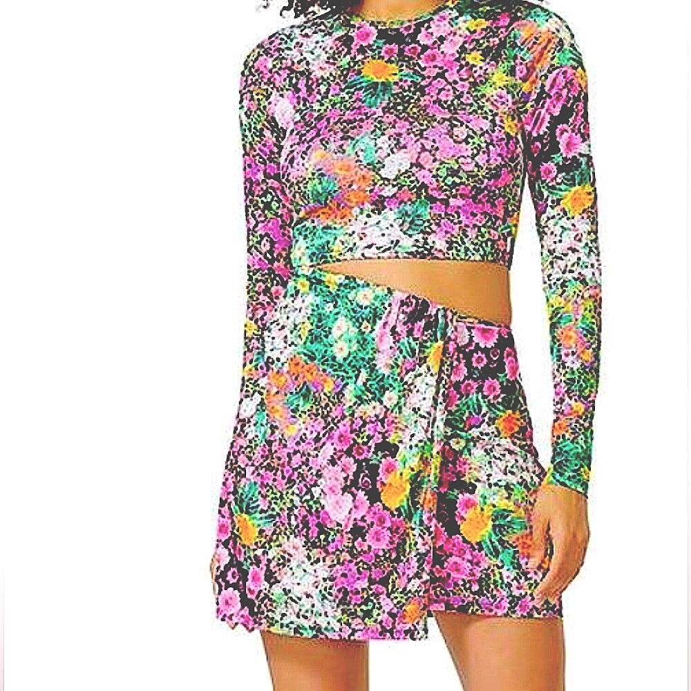 AFRM Kloie Cut-Out Spring Floral Mini Dress
Multi Sizes NWT